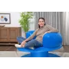 Bestway Sedia gonfiabile blu 112 x 112 x 70 cm