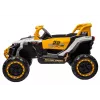 LEAN CARS M1 Veicolo a batteria bianco e giallo 4x4