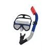 Bestway set da immersione nero maschera boccaglio 24053