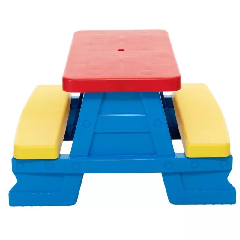 Dorex set tavolo e panche da giardino per bambini blu 5067