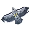 LEAN TOYS aquilone a forma di aquila con manico a corda 150 x 70 cm