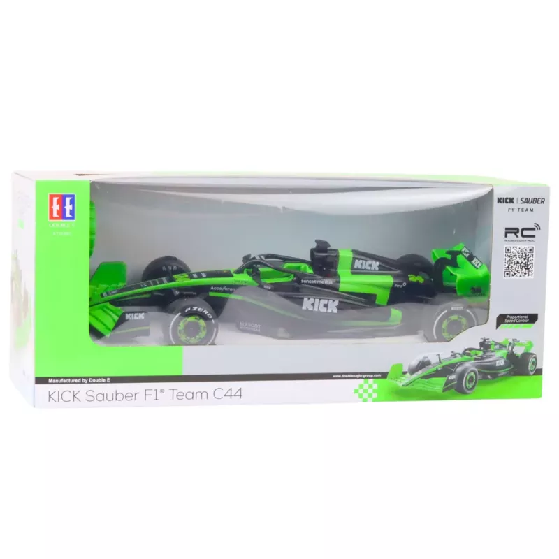 Double E Sauber F1 C44 nero e verde 1:16 auto da corsa radiocomandata