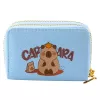 LEAN Portafoglio a due scomparti con portacarte Capibara Blu 12,5 x 8,5 cm