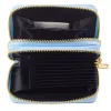 LEAN Portafoglio a due scomparti con portacarte Capibara Blu 12,5 x 8,5 cm