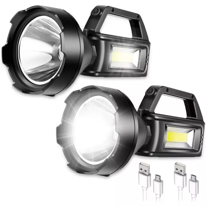 LEAN Lampada da lavoro LED, 4 modalità, powerbank