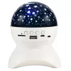 LEAN Lampada notturna proiettore stelle 3 in 1 diffusore Bluetooth LED Bianco