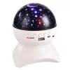 LEAN Lampada notturna proiettore stelle 3 in 1 diffusore Bluetooth LED Bianco