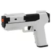 LEAN TOYS Pistola giocattolo proiettili in schiuma bossoli Bianco (confezione da 100)