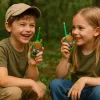 LEAN TOYS Walkie talkie radio per bambini Militare 10 m