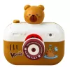 LEAN TOYS Capibara macchina fotografica interattiva con luce proiettore suoni cordino