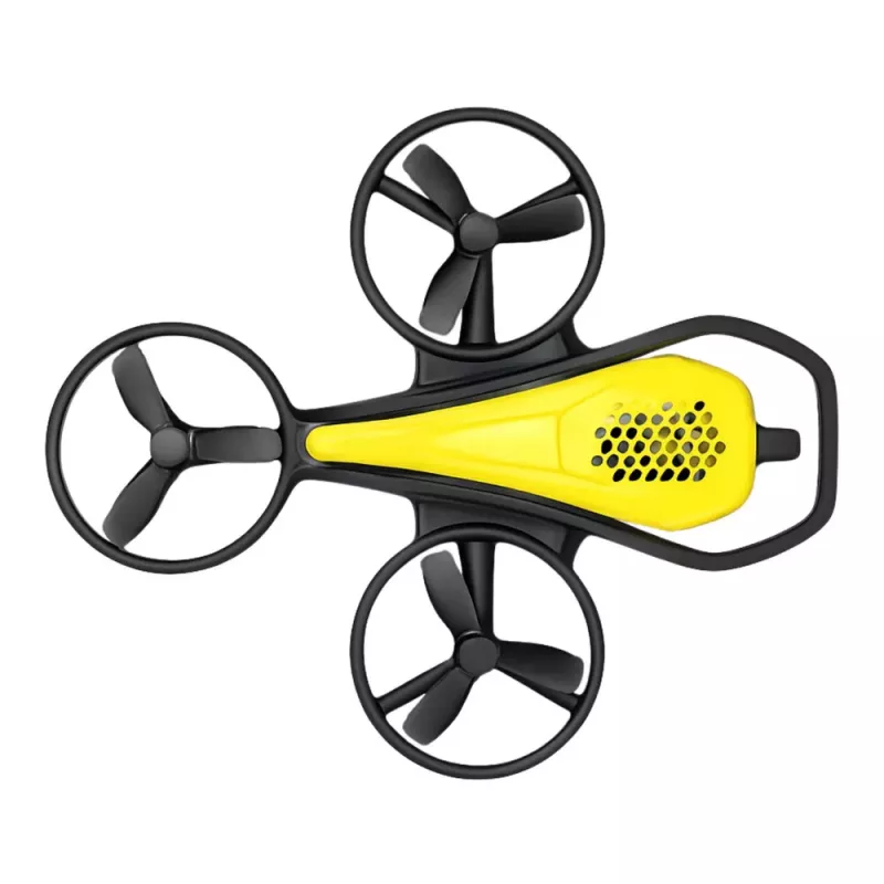 LEAN TOYS Mini drone RC Syma X36 quadricottero acrobatico Giallo