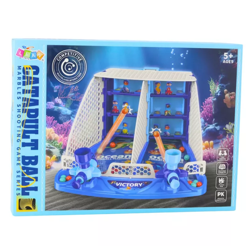 LEAN TOYS Flipper gioco arcade Ocean Fish Shooting