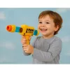 LEAN TOYS Pistola per palline in schiuma morbida scuolabus gialla 6 pz.