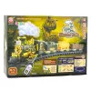 LEAN TOYS Treno classico dinosauri luci suoni fumo 39 pz.