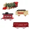 LEAN TOYS Treno elettrico Classic Train con luci, suoni, effetto fumo, 24 pezzi