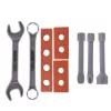LEAN TOYS Banco da lavoro piccolo tuttofare trapano accessori per utensili 18 pezzi