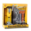 LEAN TOYS Banco da lavoro piccolo tuttofare trapano accessori per utensili 18 pezzi