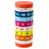 LEAN TOYS Rullo matematico didattico per bambini Nuka puzzle di conteggio - blu