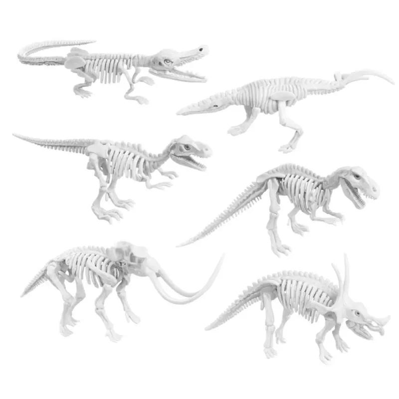 LEAN TOYS Set creativo 2 in 1: creazione di saponi, scavo dinosauri
