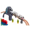 LEAN TOYS Dinosaur Park treno elettrico con luci e suoni 76 cm