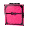 LEAN TOYS Set guardaroba rosa per bambole, vestiti, scarpe, accessori