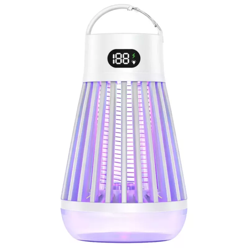 LEAN Lampada elettrica antizanzare luce UV bianca 20W 80m²