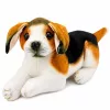 LEAN TOYS Beagle peluche, peluche, cane morbido, 25 cm