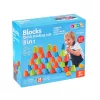 LEAN TOYS Gioco educativo di abilità Fast Cups 3in1 palle bicchieri 38 pz.
