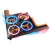 LEAN TOYS Drone RC Quadricottero Volante con Luci LED e Controllo tramite App