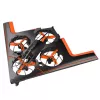 LEAN TOYS Drone RC Quadricottero Volante con Luci LED e Controllo tramite App