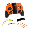 LEAN TOYS Drone RC Quadricottero Volante con Luci LED e Controllo tramite App
