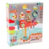 LEAN TOYS Giocattolo da Bagno Overflow Ruote Bicchieri Doccia