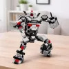 LEAN TOYS Blocchi da Costruzione Auto da Corsa Robot 2in1 Bianco 320 Pezzi
