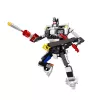 LEAN TOYS Blocchi da Costruzione Auto Sportiva Robot 2in1 Bianco 320 pz