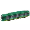 LEAN TOYS Treno Metro City Express con Porte Apribili, Luci e Suoni, Verde