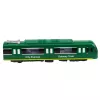 LEAN TOYS Treno Metro City Express con Porte Apribili, Luci e Suoni, Verde