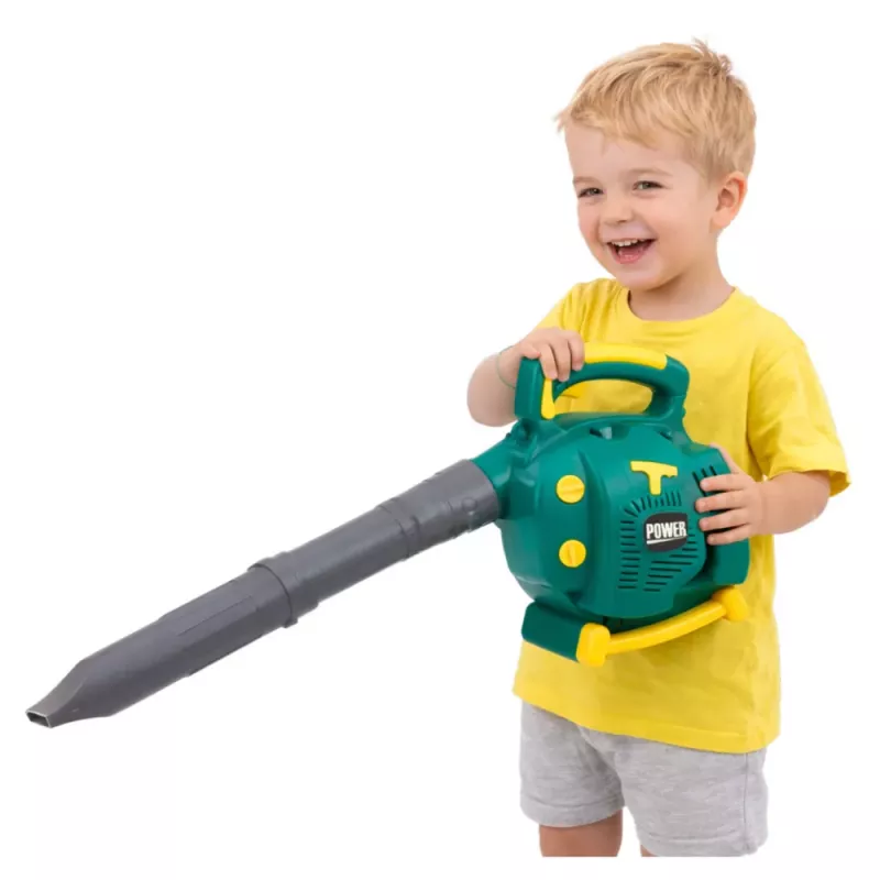 LEAN TOYS Soffiatore da Giardino per Bambini, Soffia Suoni, Verde