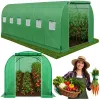 LEAN Tunnel in film plastico serra da giardino per ortaggi PRO struttura 25MM 10x3x2M 30M²