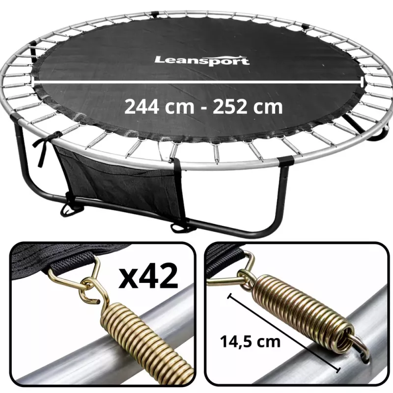 LEAN Tappetino elastico per trampolino pezzo di ricambio 244-252CM 8FT