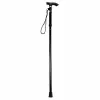 LEAN Bastone da Passeggio Telescopico Pieghevole Regolabile in Alluminio per Anziani Nero 85-95cm