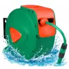 LEAN Avvolgitubo automatico da parete con tubo da giardino 20m + 2m