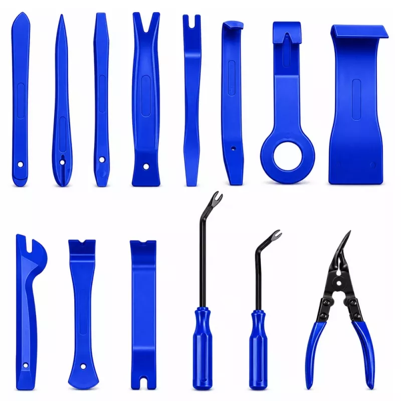 LEAN Set Estrattore per Rivestimenti Utensili Auto Valigetta 45 pz.