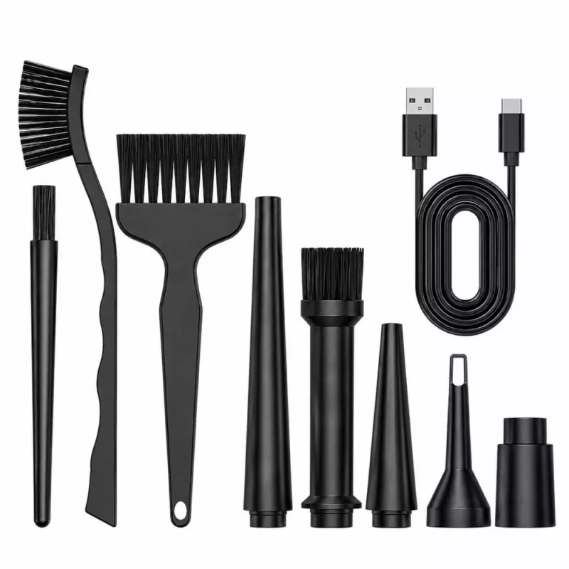 LEAN Soffiatore elettrico per polvere compressore set con spazzole