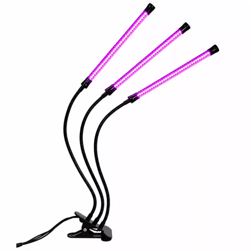 LEAN Lampada LED per coltivazione e illuminazione piante, moduli tripli, clip