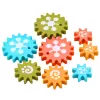 LEAN TOYS Puzzle geometrico creativo mosaico ingranaggi puzzle 25 pz.