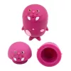 LEAN TOYS Giochi da bagno educativi figure sensoriali in gomma pastello 6 pz.
