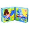 LEAN TOYS Libro sensoriale educativo 3D in feltro dinosauri