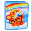 LEAN TOYS Libro sensoriale educativo 3D in feltro animali arca di Noè
