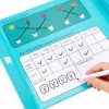 LEAN TOYS Set dentista in legno Libro magnetico Denti Strumenti