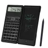 LEAN Calcolatrice scientifica da ufficio con display LCD, tavoletta grafica, penna, 10 cifre